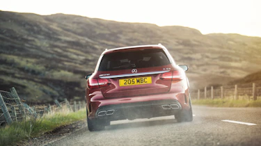 Mercedes-AMG C63 Estate 2015 driving