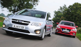 Subaru Impreza vs Mazda 3