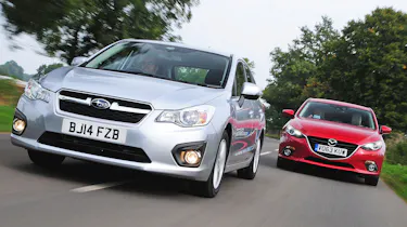 Subaru Impreza vs Mazda 3