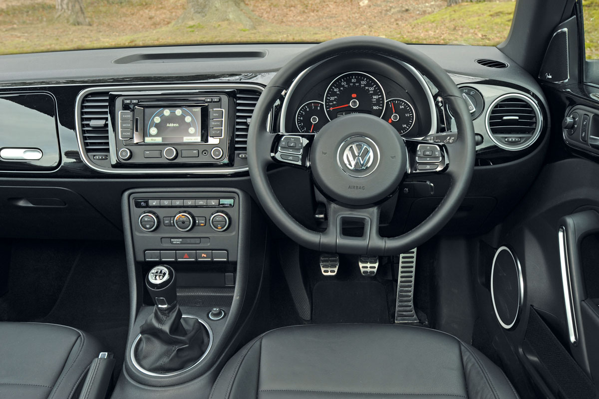 VW Beetle interior
