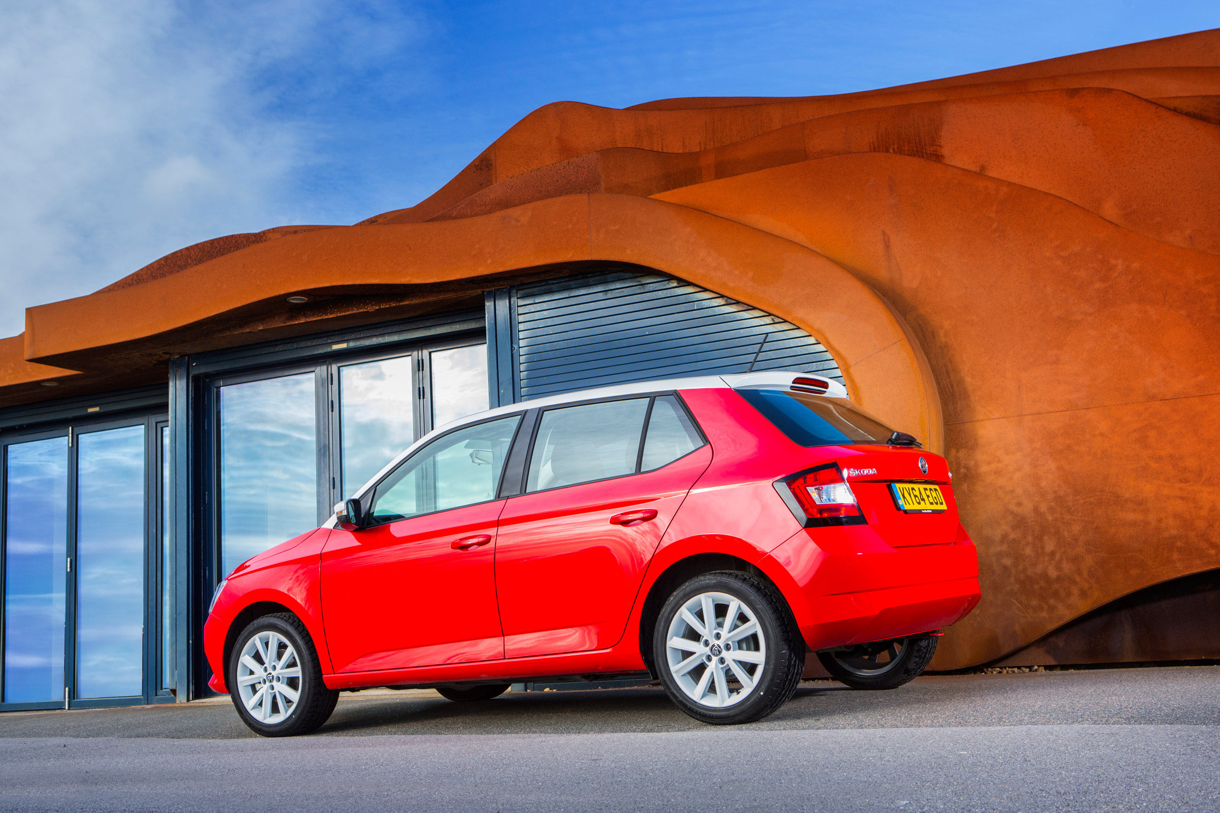 Skoda Fabia 1.0 SE 2015 rear