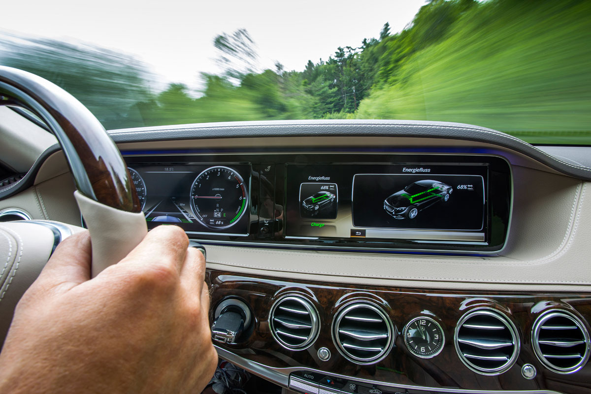Mercedes S-Class Hybrid interior