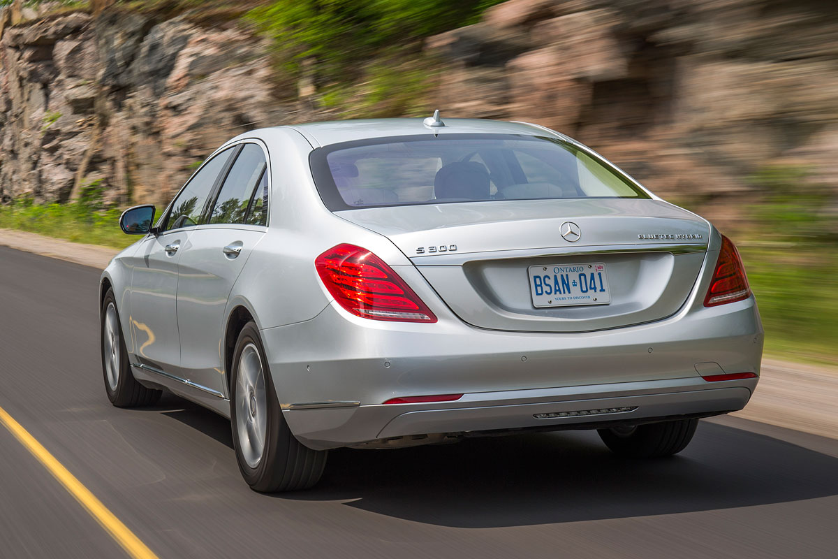 Mercedes S-Class rear tracking