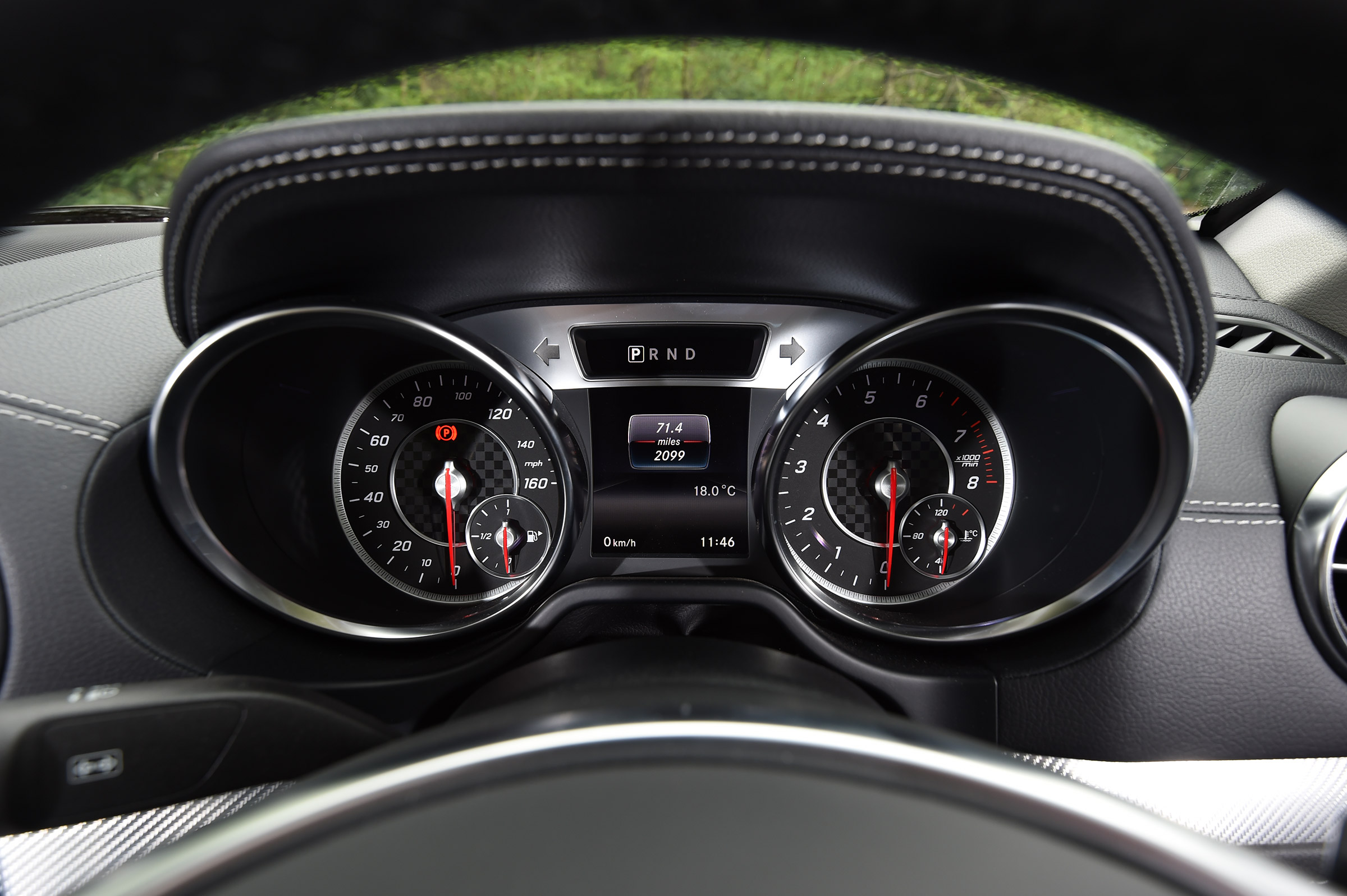 Audi A4 instruments