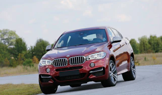 New BMW X6 M50d 2014 front