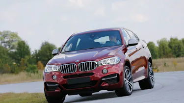 New BMW X6 M50d 2014 front