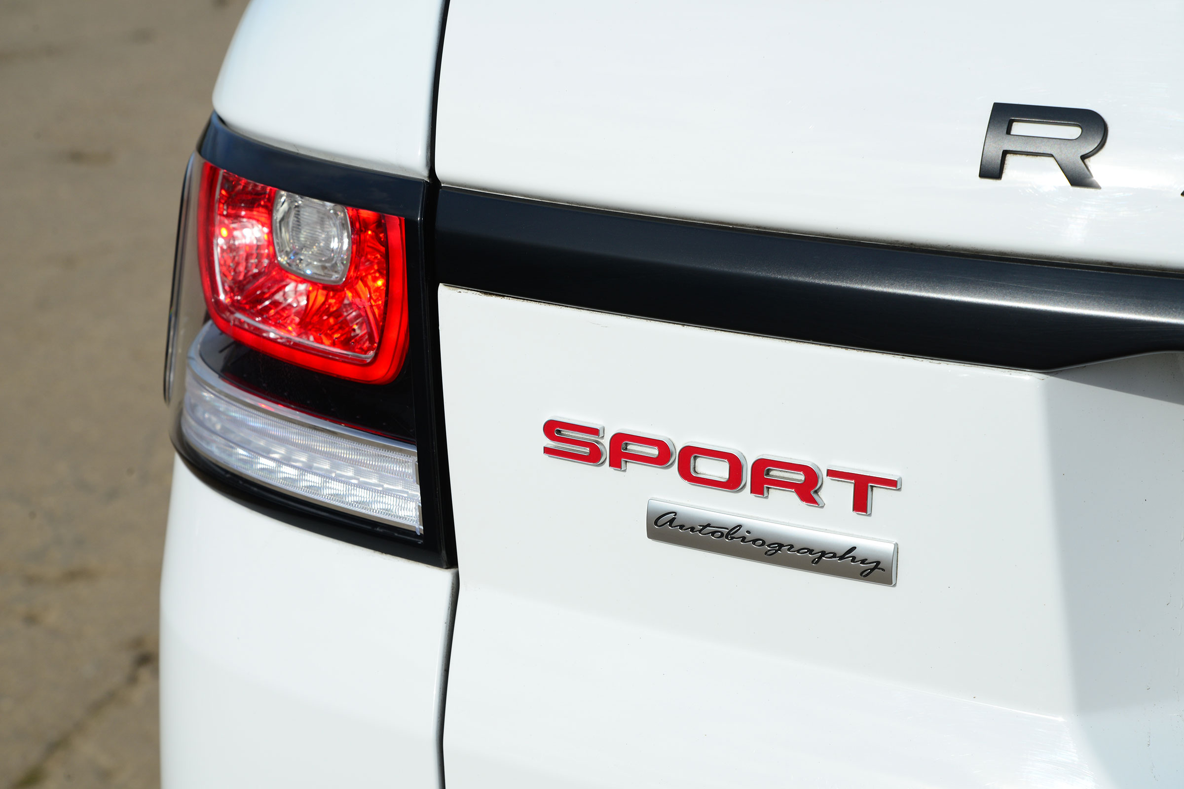 Range Rover Sport - badge