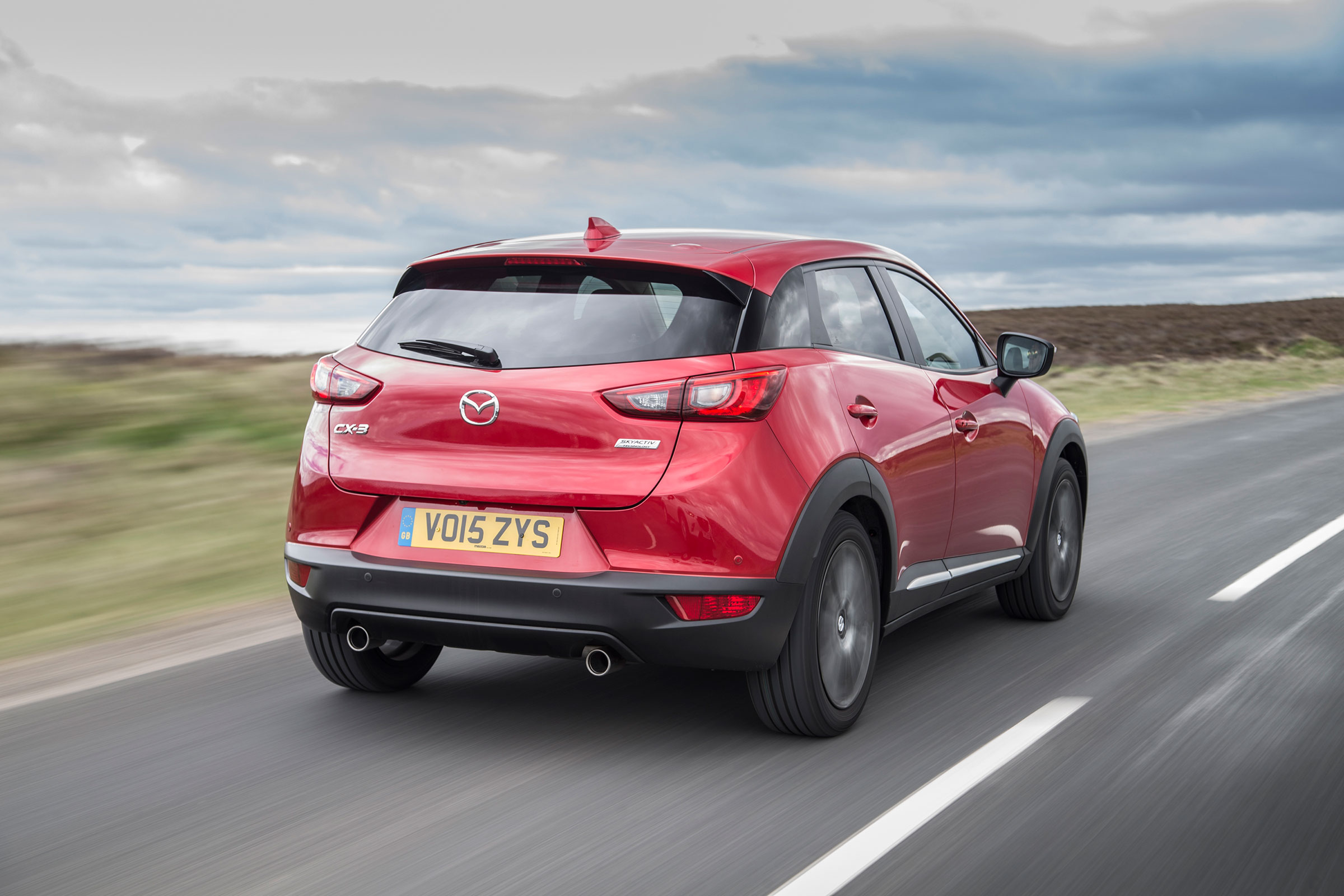 Mazda CX-3 - rear tracking