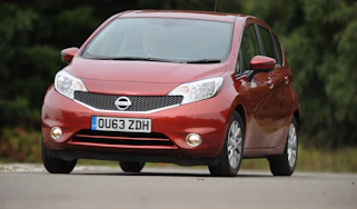 Nissan Note front cornering
