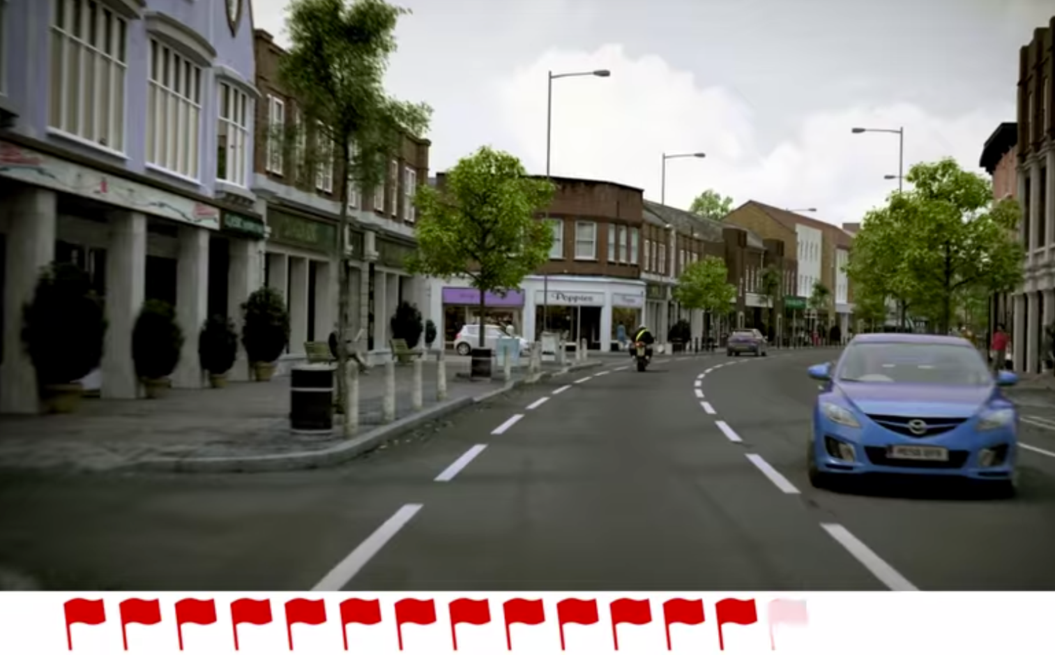 Hazard perception test