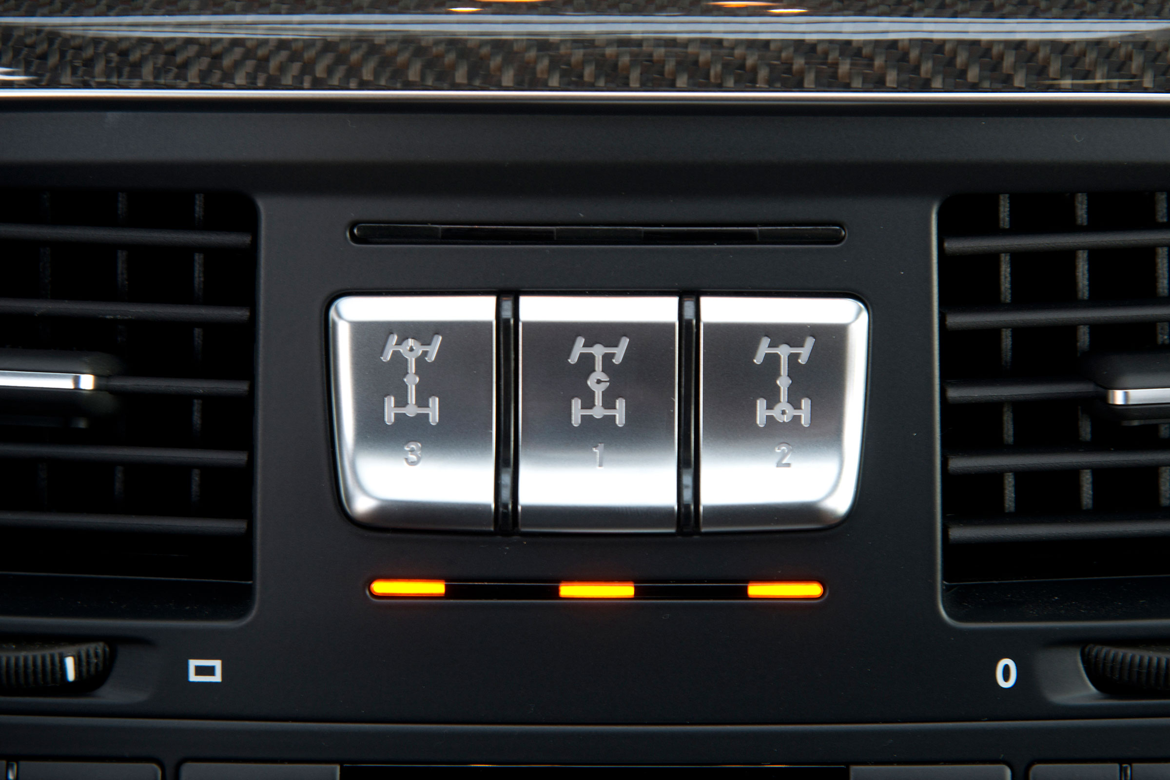 Mercedes-AMG G63 Edition 463 - differential switches