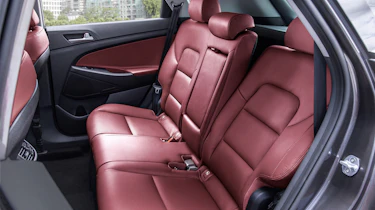 Hyundai Tucson - rear seats