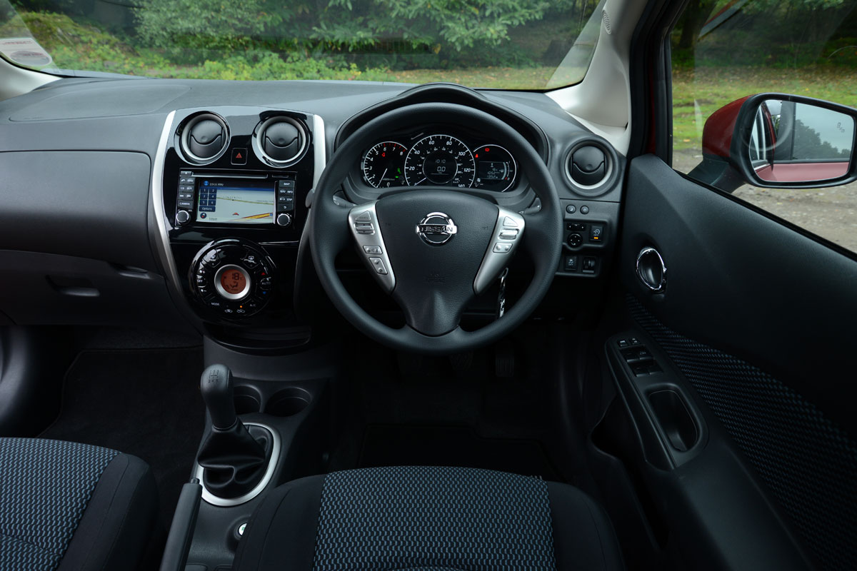 Nissan Note dashboard