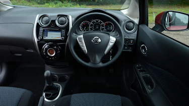 Nissan Note dashboard