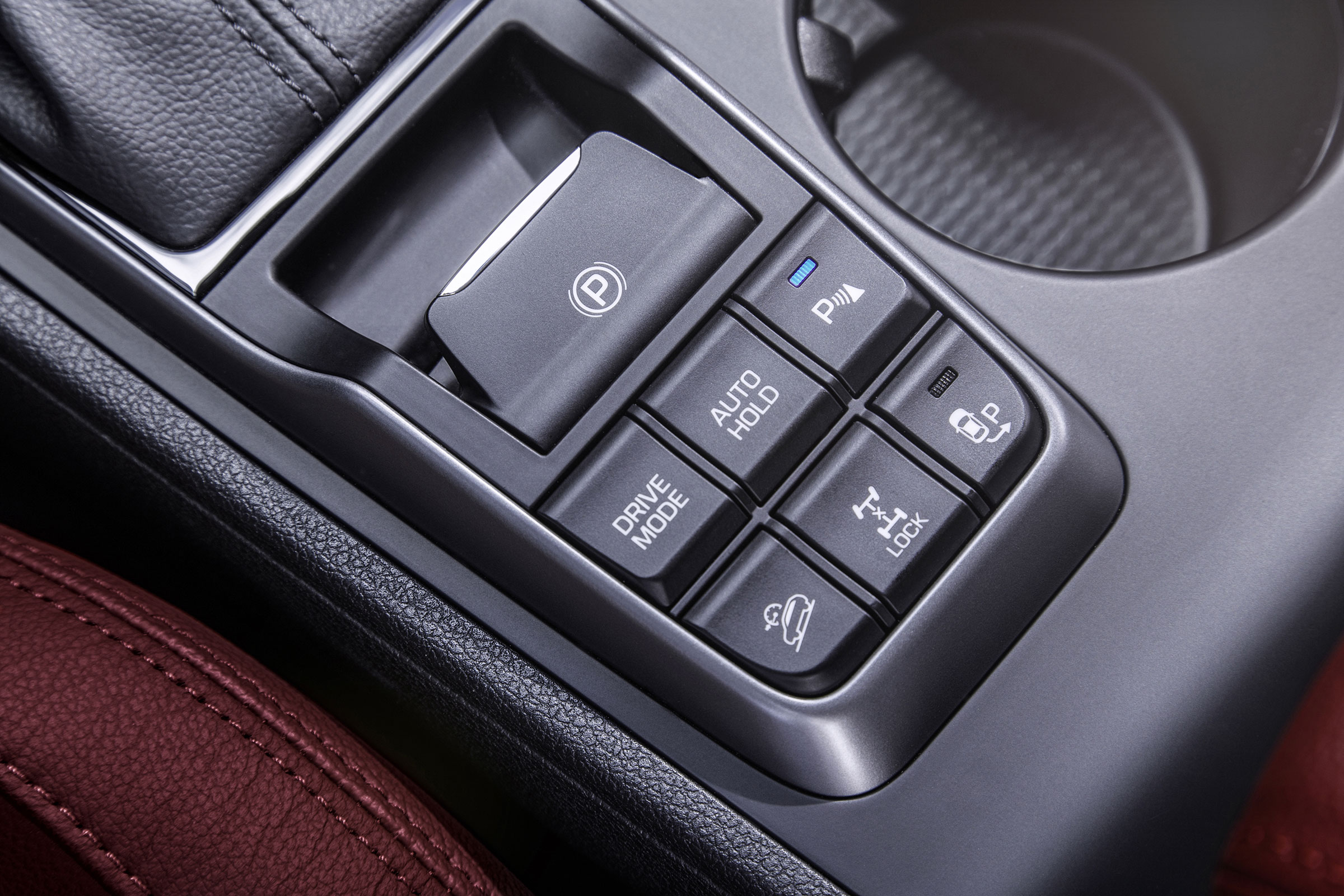 Hyundai Tucson - interior detail