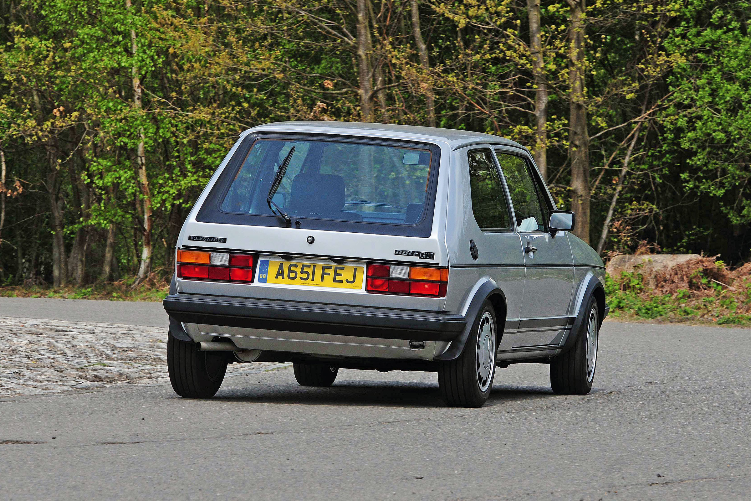 VW Golf Mk1 rear cornering