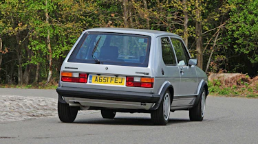 VW Golf Mk1 rear cornering