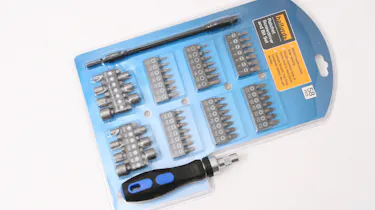 Halfords Ratchet Screwdriver and Bit Set