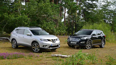 Nissan X-Trail vs Hyundai Santa Fe