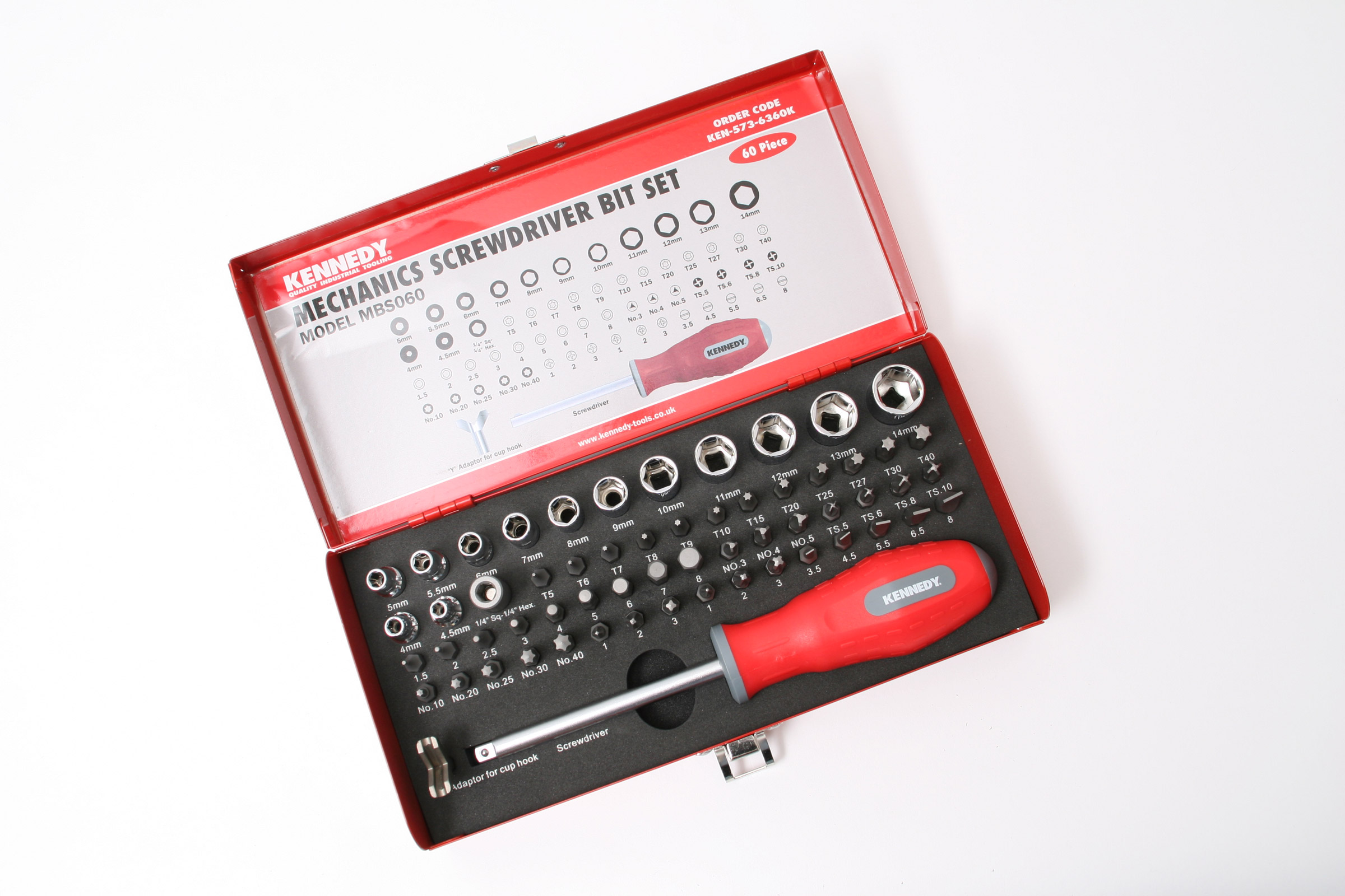 Kennedy Mechanics Screwdriver Bit Set