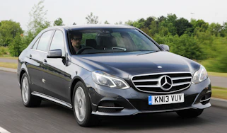 Mercedes E-Class front tracking