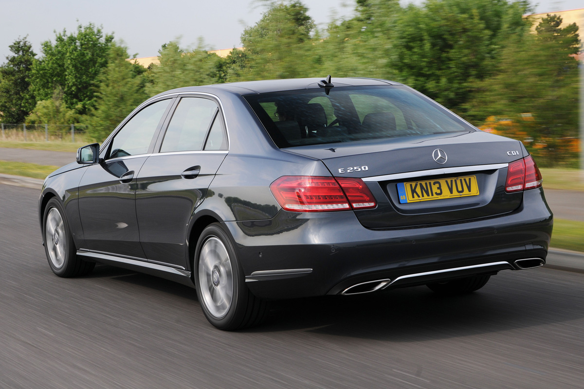 Mercedes E-Class rear tracking