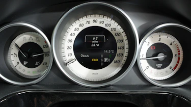 Mercedes E-Class dials
