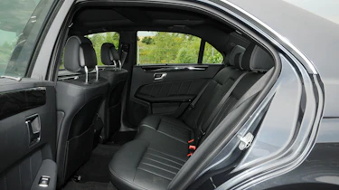 Mercedes E-Class rear seats