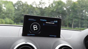 Audi RS3 - infotainment screen