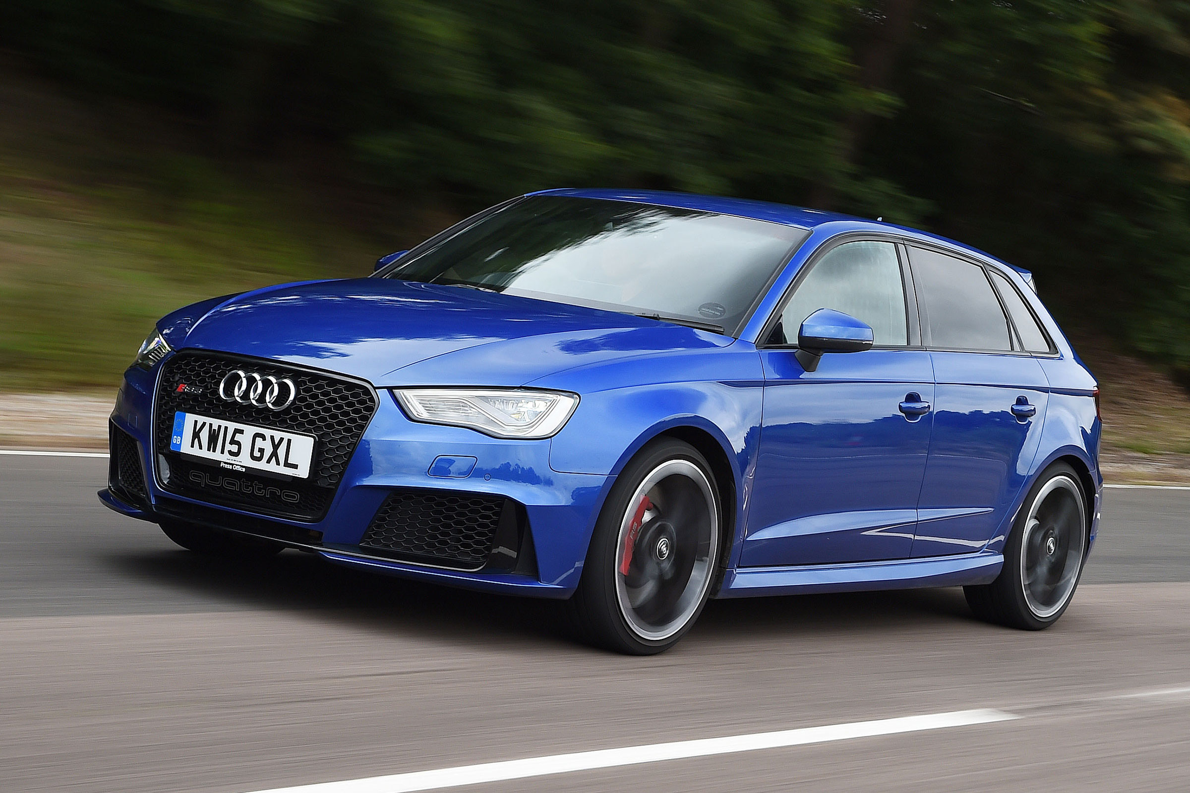 Audi RS3 - front tracking