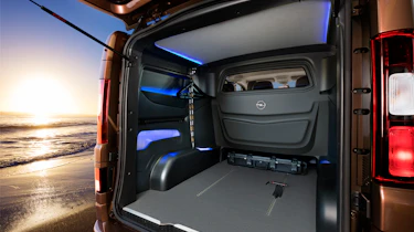 Vauxhall Vivaro Surf Concept - load space