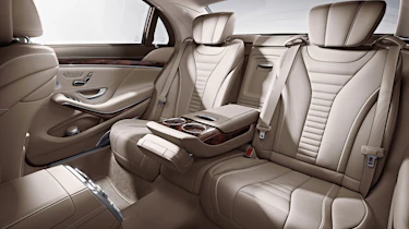 Mercedes S-Class Hybrid rear seats