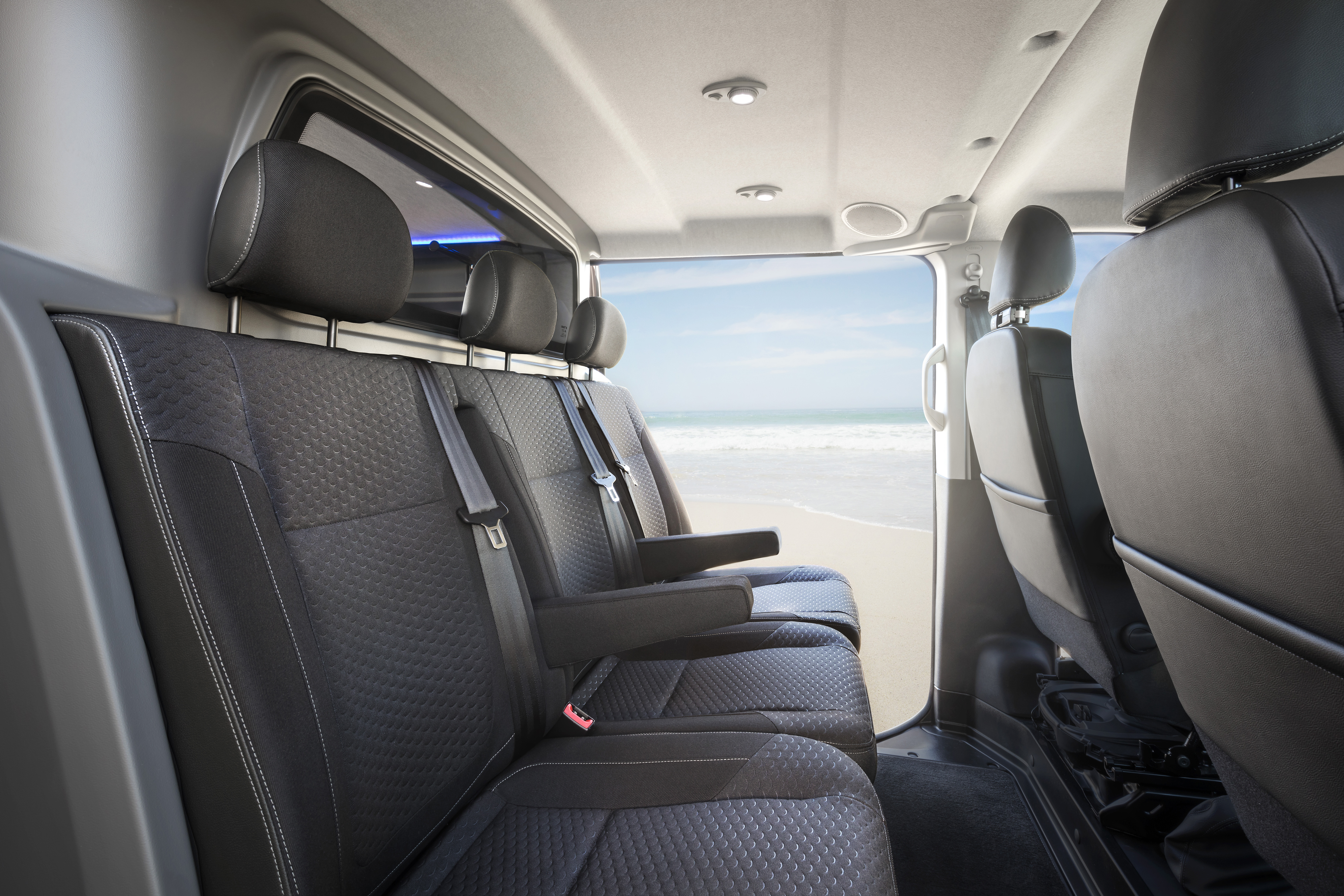 Vauxhall Vivaro Surf Concept - rear seats