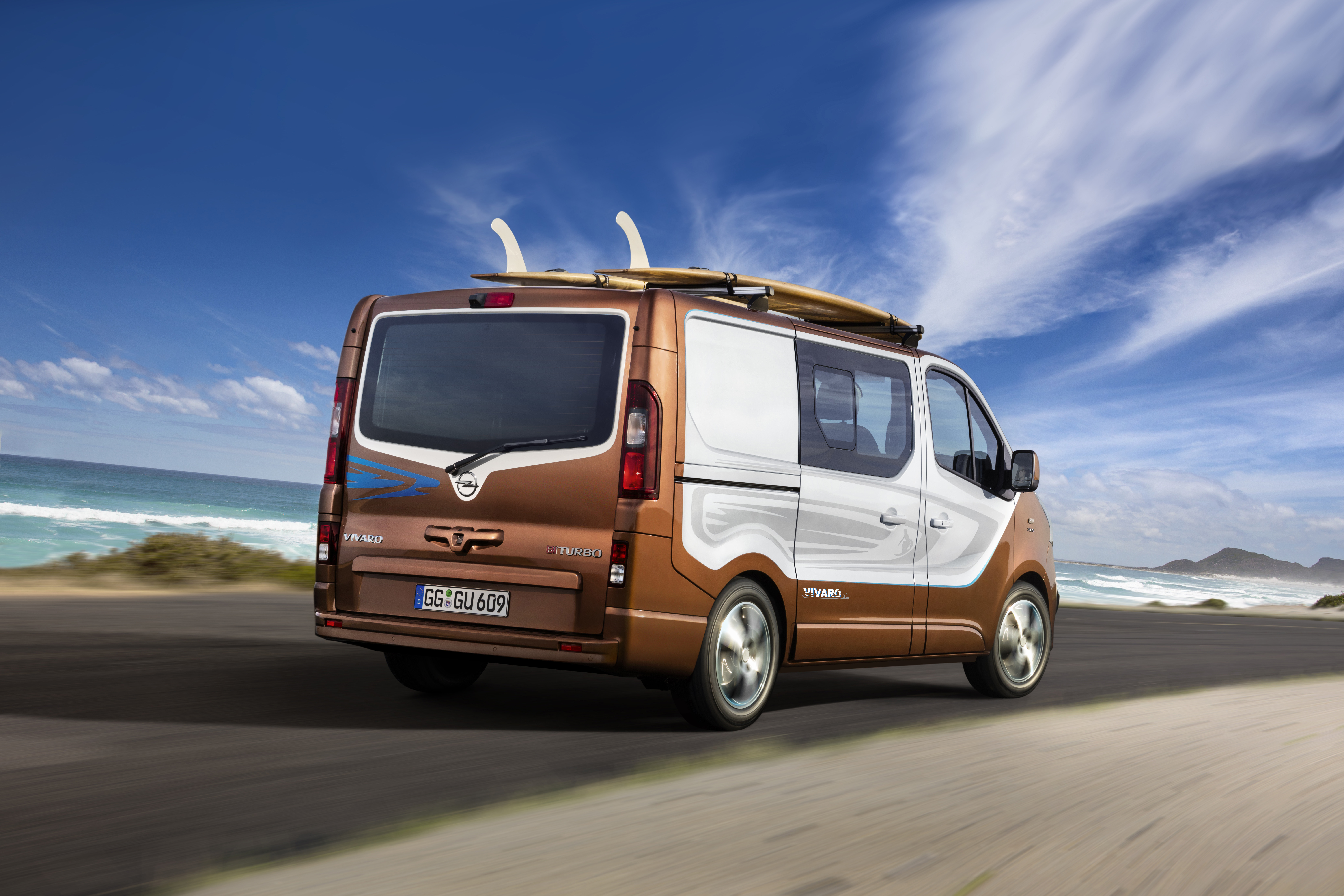 Vauxhall Vivaro Surf Concept - rear three quarter