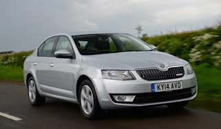 silver skoda octavia