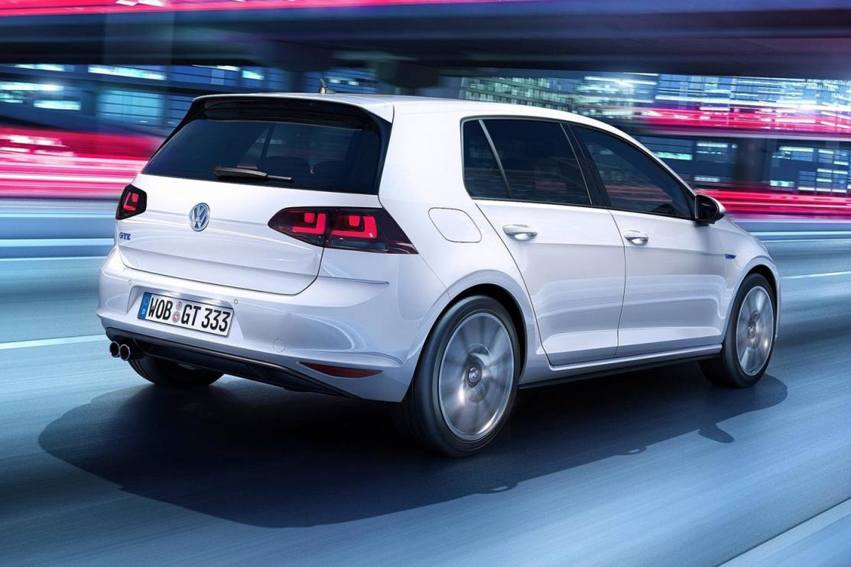 VW Golf GTE rear