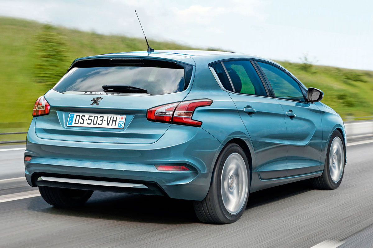 Peugeot 308 rear tracking