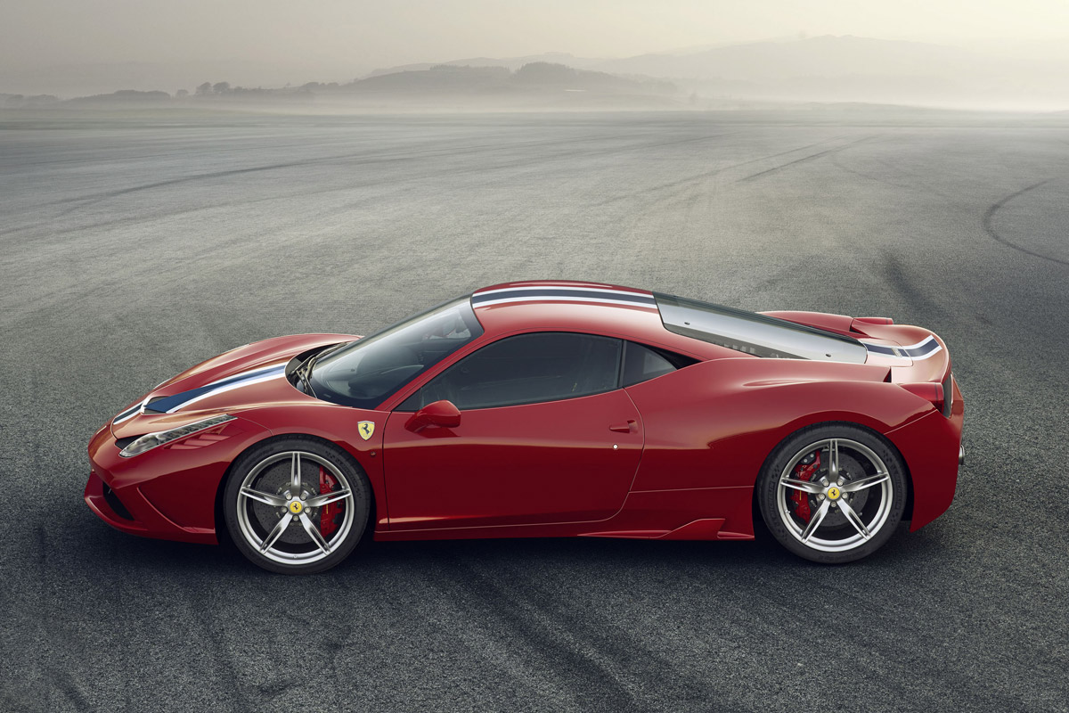 Ferrari 458 Speciale profile