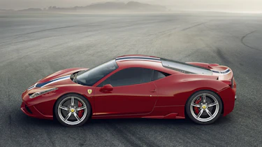 Ferrari 458 Speciale profile