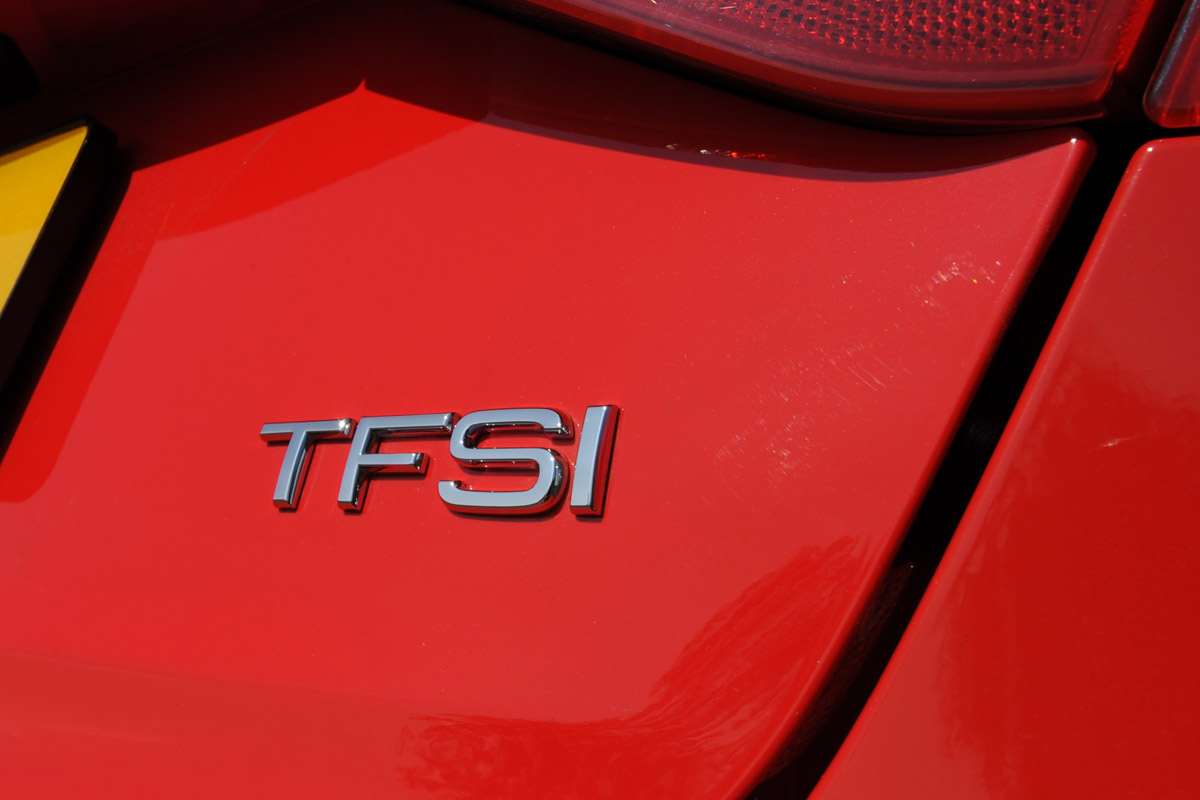 Audi A3 Cabriolet badge