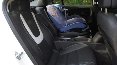 Vauxhall Ampera rear seats