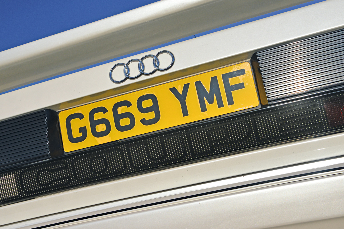 Audi Ur-Quattro badge