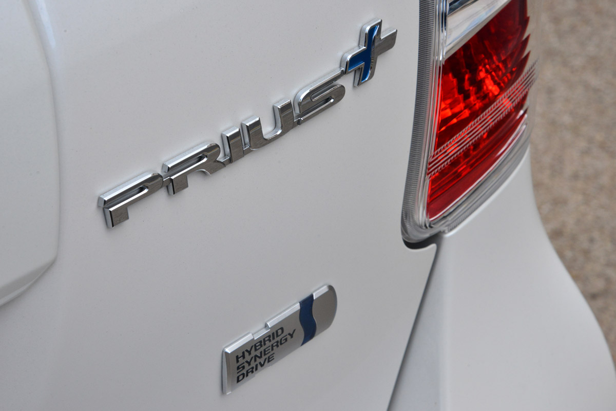 Toyota Prius+ badge