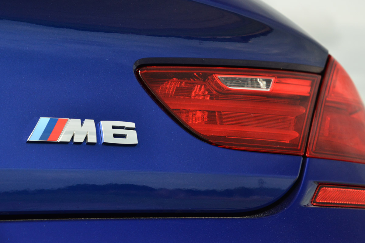 BMW M6 Convertible badge