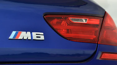 BMW M6 Convertible badge