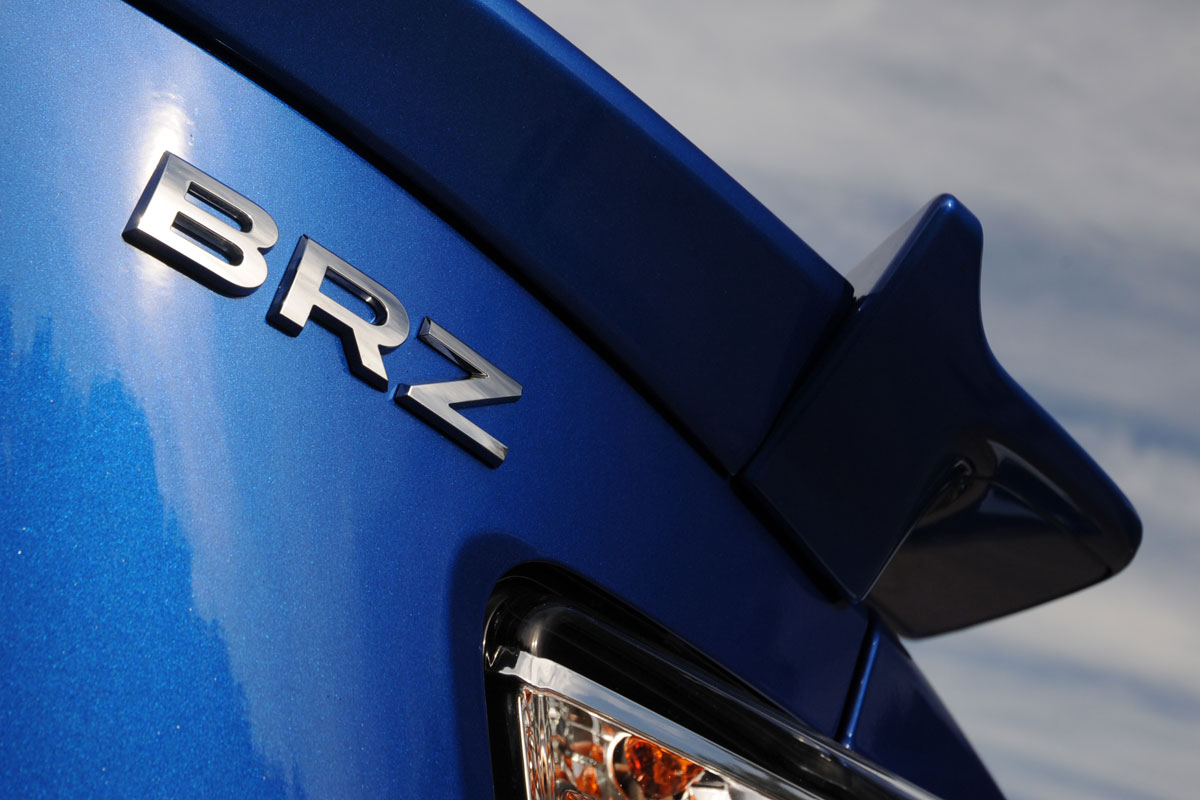 Subaru BRZ badge