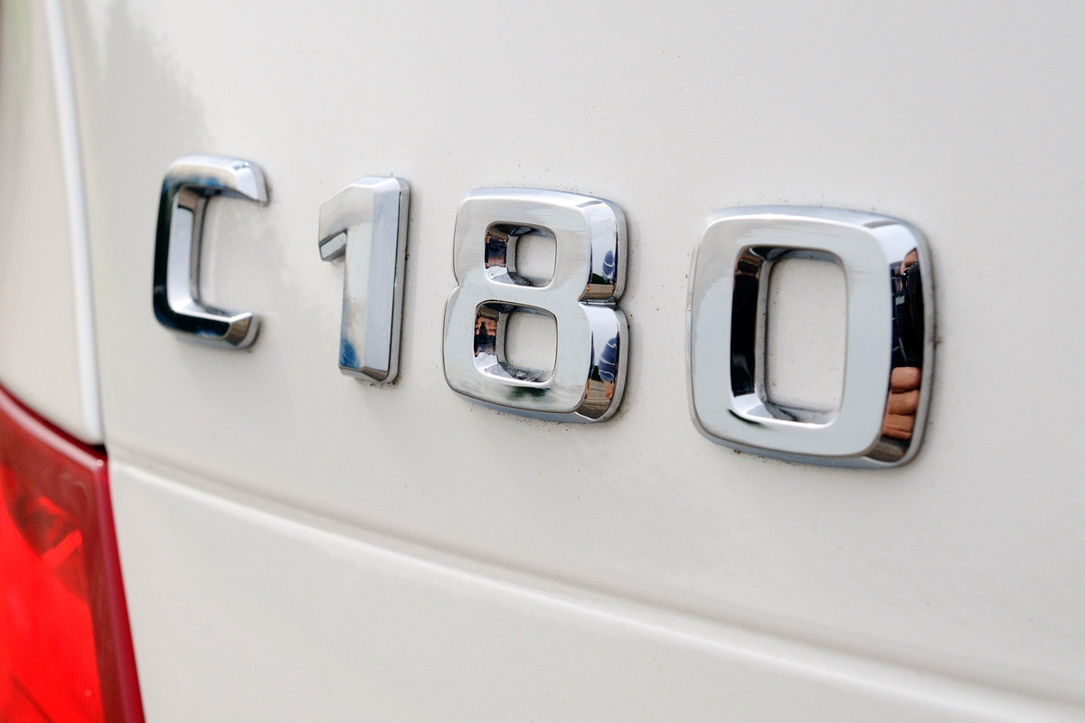 Mercedes C-Class Coupe badge