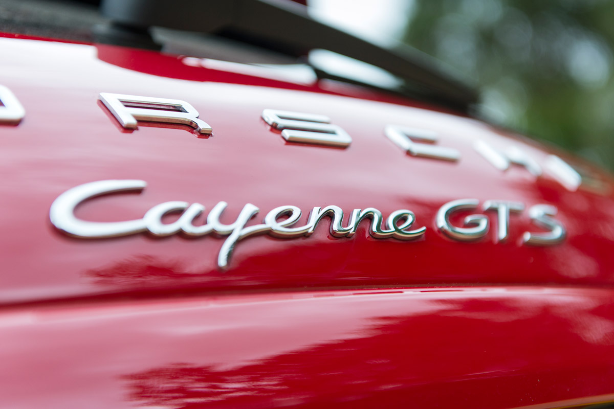 Porsche Cayenne GTS badge