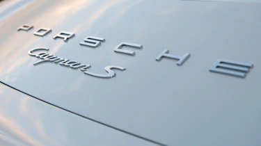 Porsche Cayman S badge