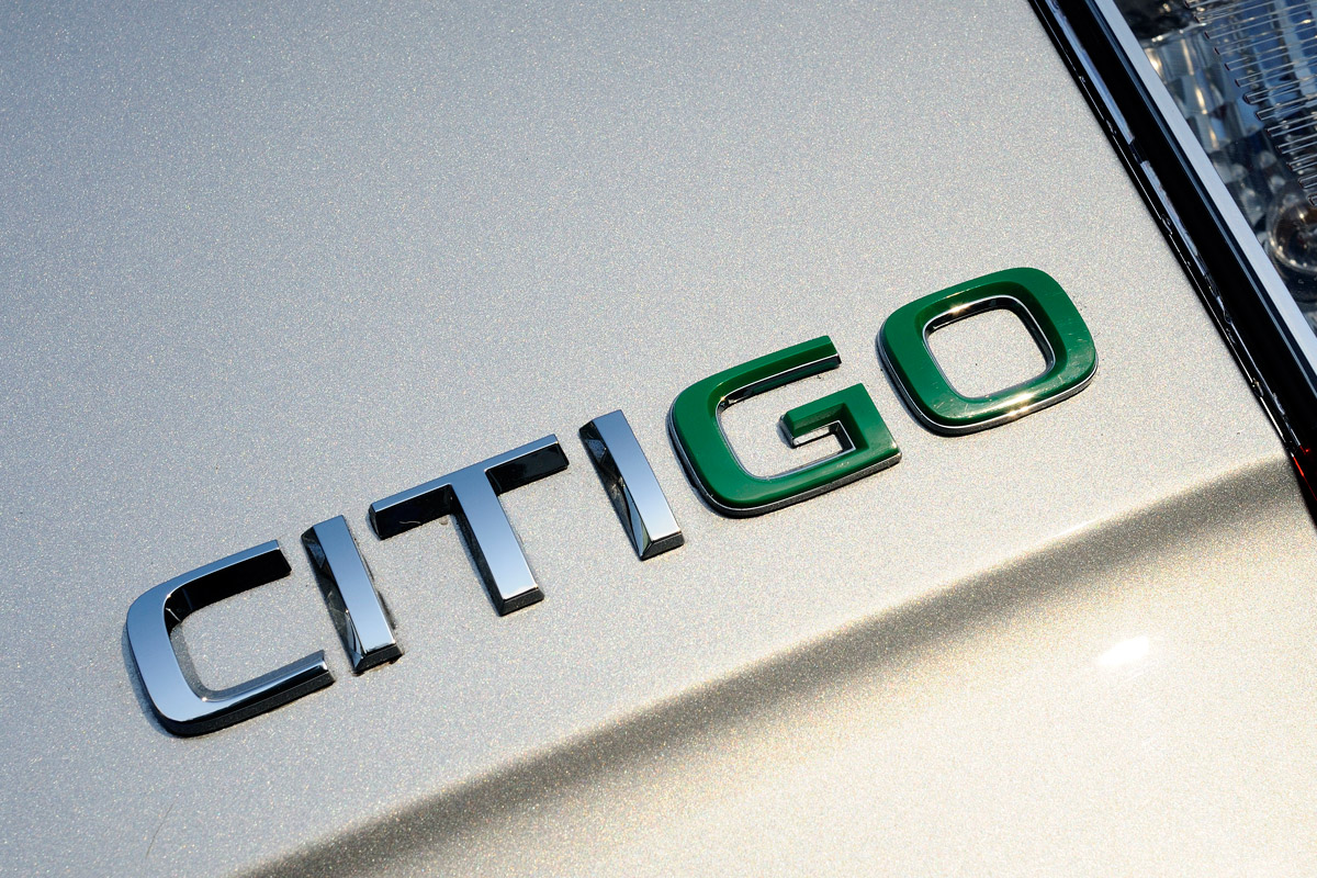 Skoda Citigo five-door badge